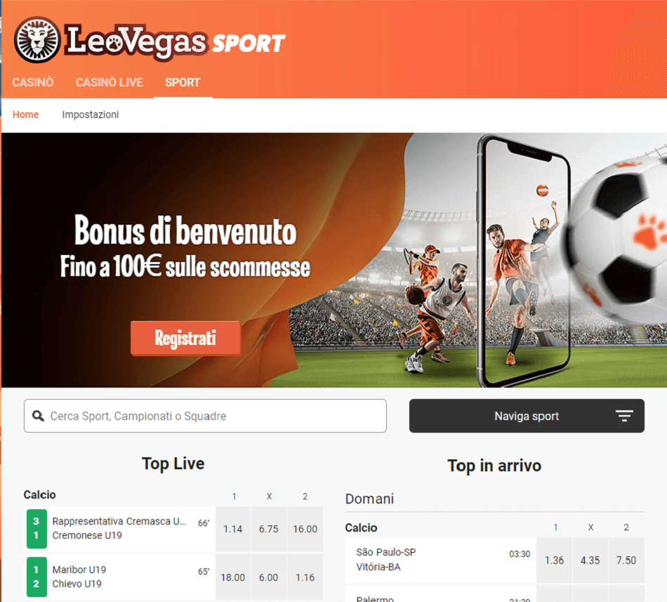 LeoVegas_Calcio