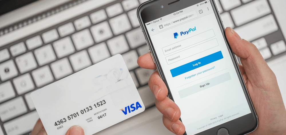 Utilizzo di PayPal con carta di credito
