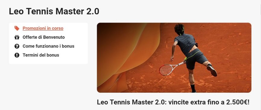 LeoVegas Leo Tennis Master 2.0