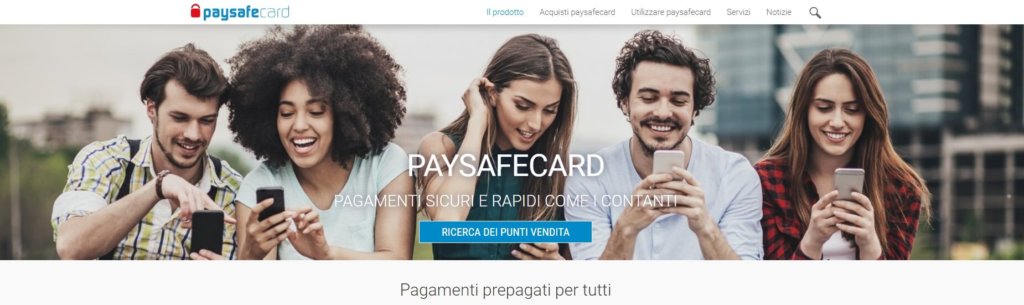 PaysafeCard.it Ad