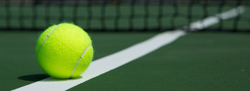 tennis green set ball BANNER