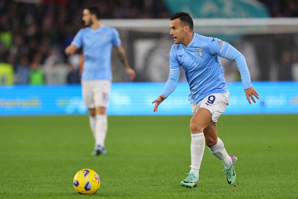 Rome,,Italy,02.12.2023:,Pedro,Of,Lazio,In,Action,During,The