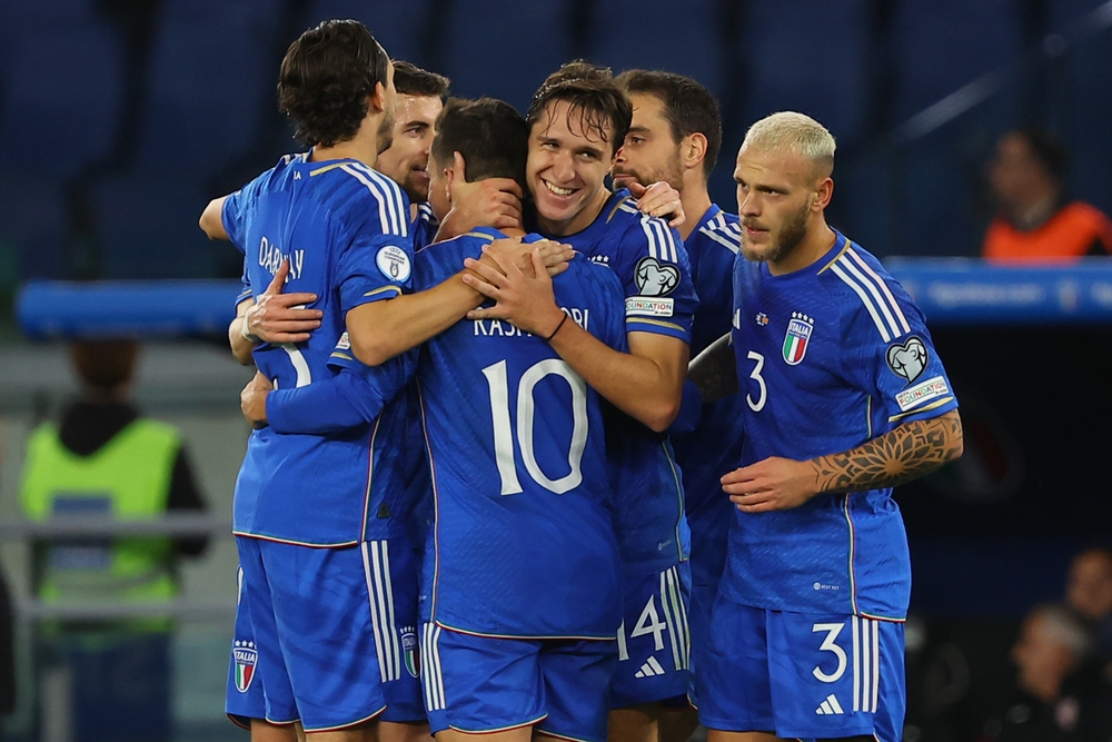 Rome,,Italy,17.11.2023:,Federico,Chiesa,Of,Italy,Score,The,Goal