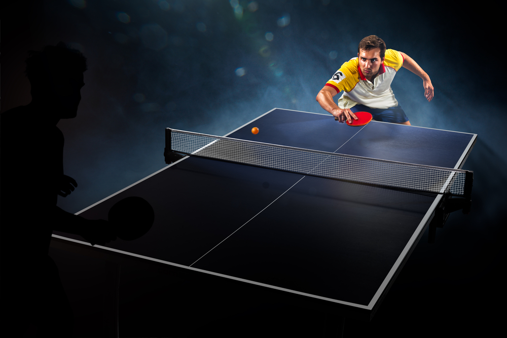 Giocatore virtuale di ping pong, scommesse con bet365