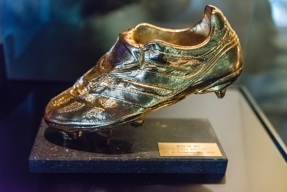 Barcelona, ,August,11:,European,Golden,Shoe,Trophy,Won,By