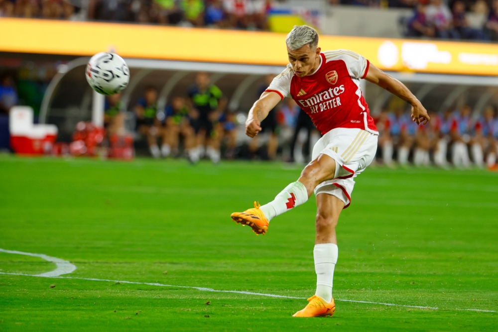 Arsenal's,Martin,Odegaard,(8),In,Actions,During,A,Soccer,Champions