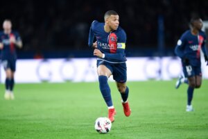 Kylian,Mbappe,During,The,Ligue,1,Football,(soccer),Match,Between