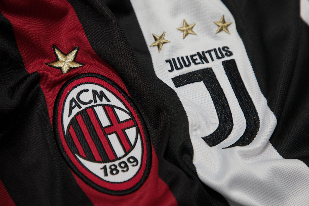 Logo,Milan,E,Juventus