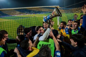 Frosinone,,Italy,26th,December,2022:,Frosinone,Victory,Celebrations,During,The