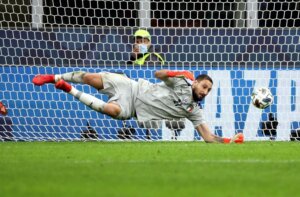Milan,,Italy, ,October,6,,2021:,Gianluigi,Donnarumma,In,Action