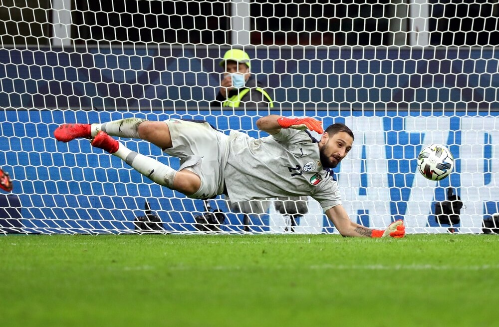 Milan,,Italy, ,October,6,,2021:,Gianluigi,Donnarumma,In,Action