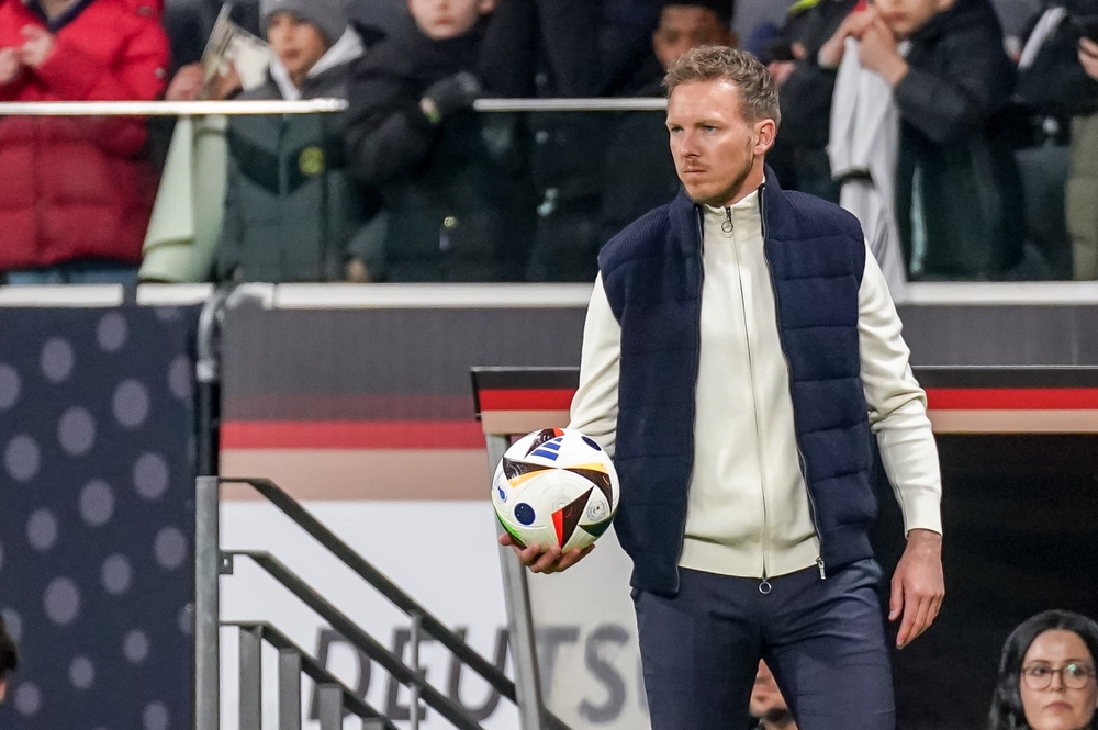 Il commissario tecnico Julian Nagelsmann e il suo 4 2 3 1