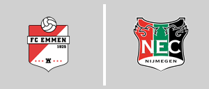 FC Emmen vs NEC Nijmegen